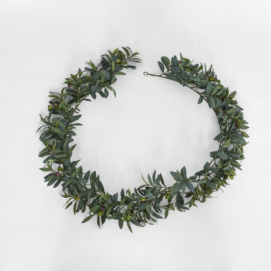 182Cm Olive & Berry Garland