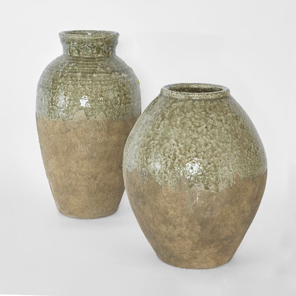 Antigua Stoneware Vase Large