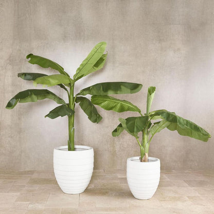 Jules Planter Set Of 2 White