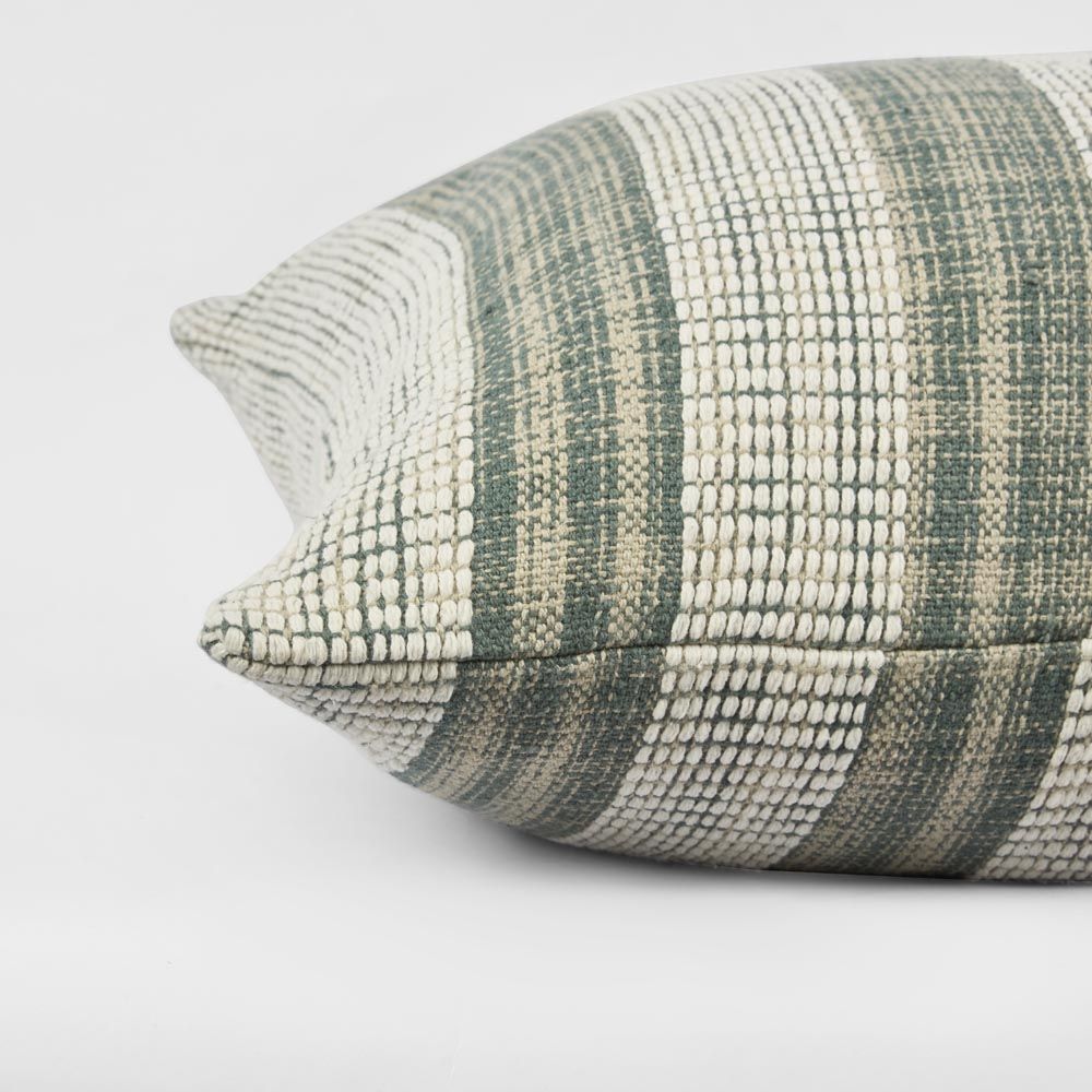Otis Cushion Cover 60X60Cm Green/White