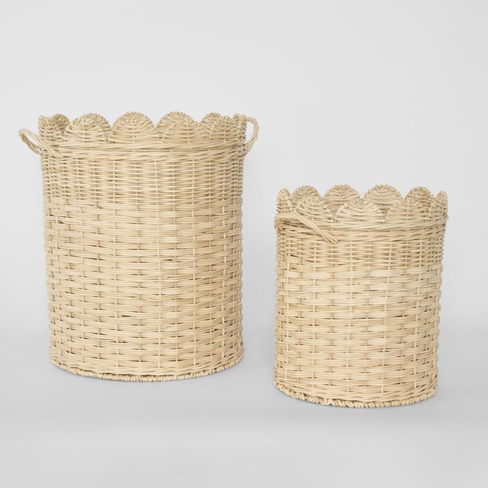 Festonne Baskets S/2