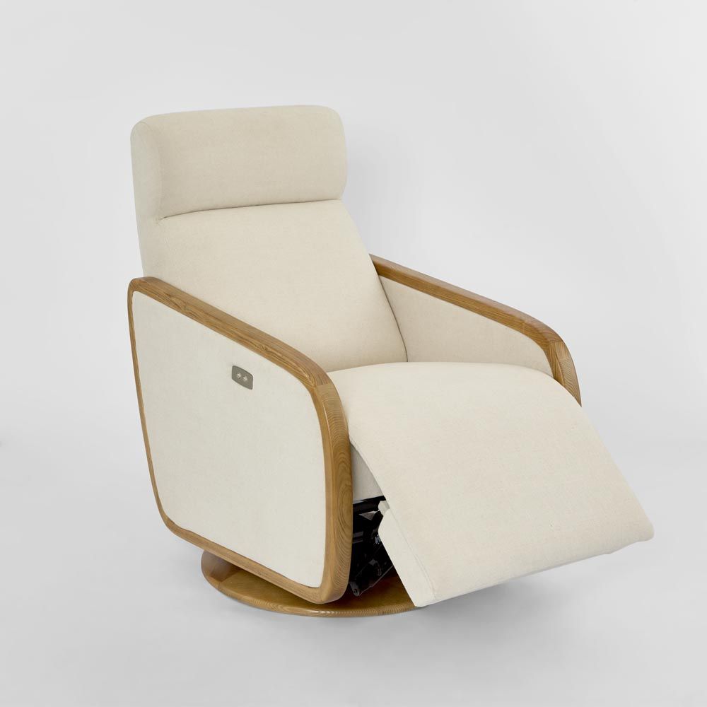 Seaford Recliner Chair Ivory
