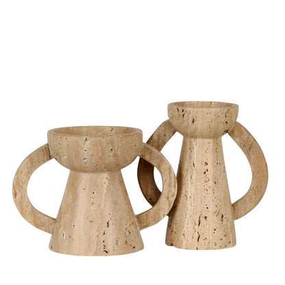 Eden Travertine Sculpture Short