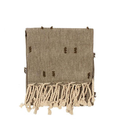 Tuff Tea Towel-Loose With Fringe Burnt Olive