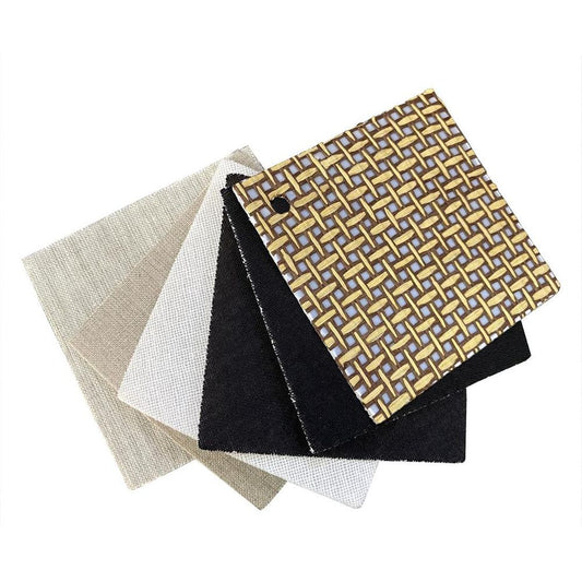 Lampshade Swatches - Assorted - (No Charge) Set Of Core Range Lampshade Fabric Swatches