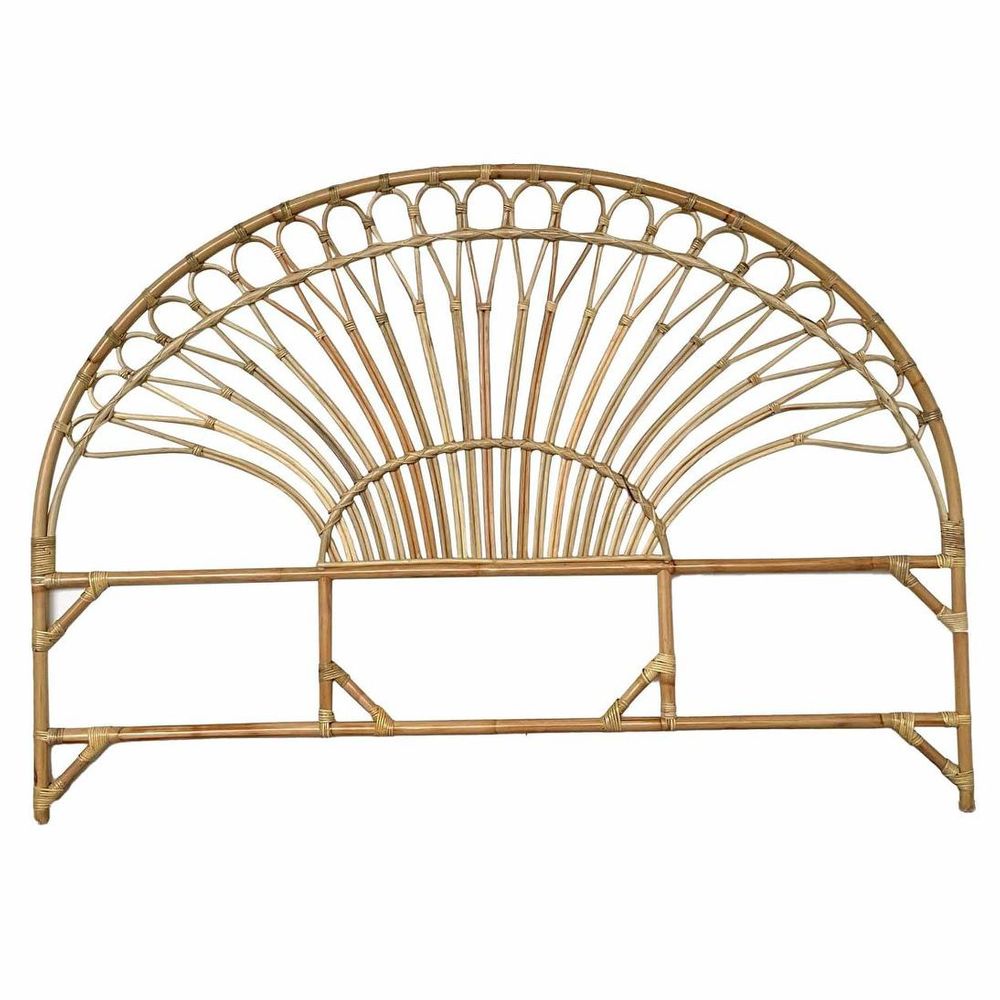 Montego Natural Rattan King Bedhead