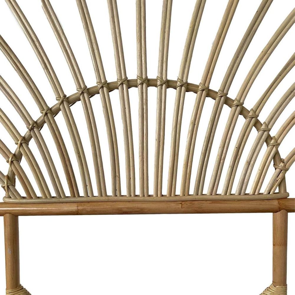 Montego Natural Rattan King Bedhead