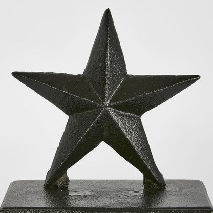 Star Stocking Holder Black