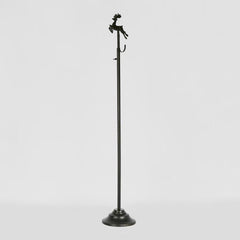 Deer Extendable Wreath Stand Black