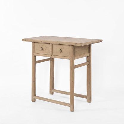 Shanxi 96Cm Table With Drawers 130 Years Old
