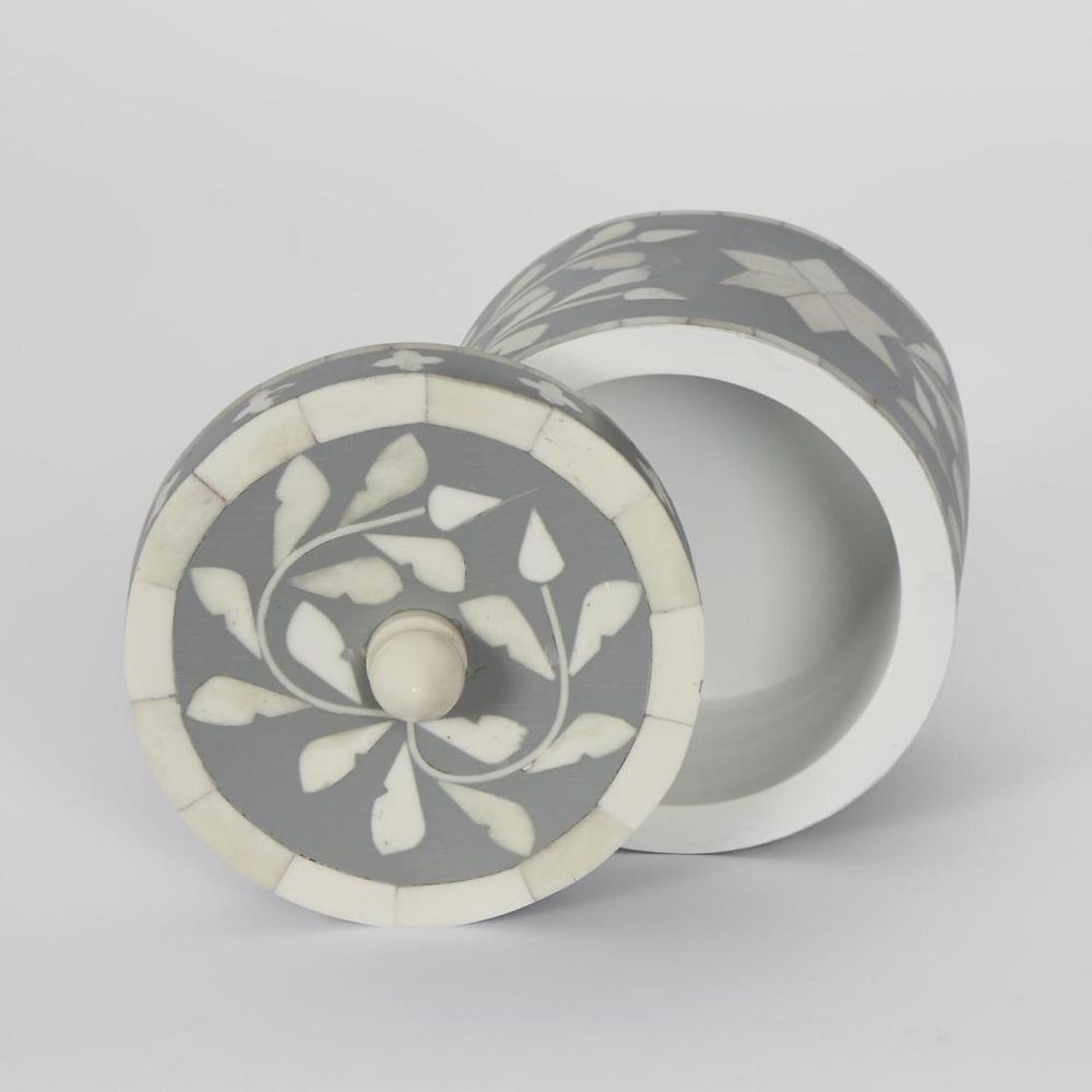 Mazu Trinket Box Grey