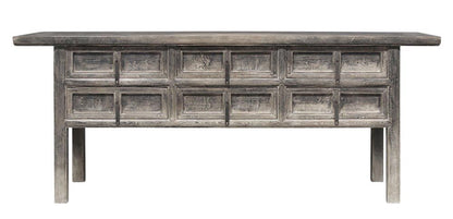 Shanxi 215Cm Console Table With Drawers 130 Years Old