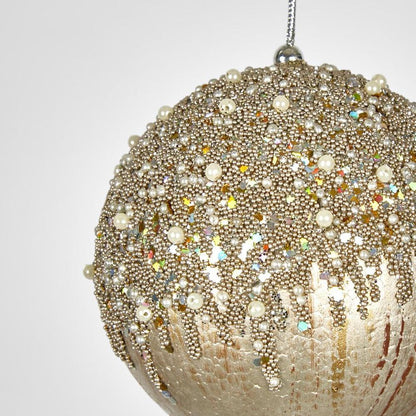 Antique Beaded Bauble
