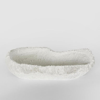 Haven 白色珊瑚碗 36X18X9Cm