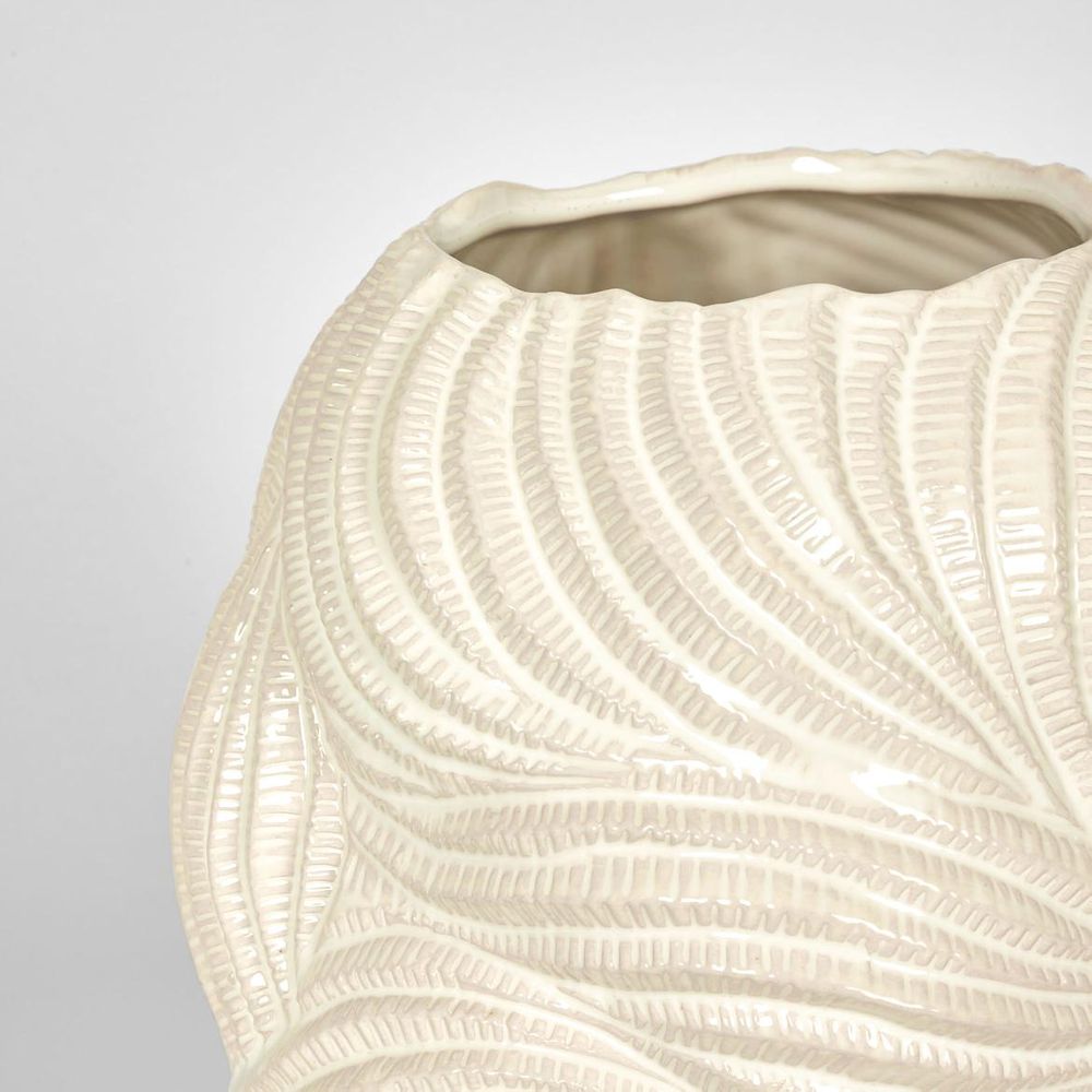 Thalia Vase Small White