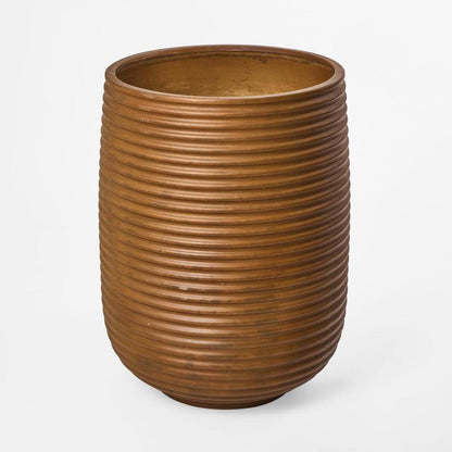 Porto Set Of 2 Planter Rust Look