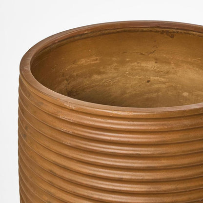 Porto Set Of 2 Planter Rust Look