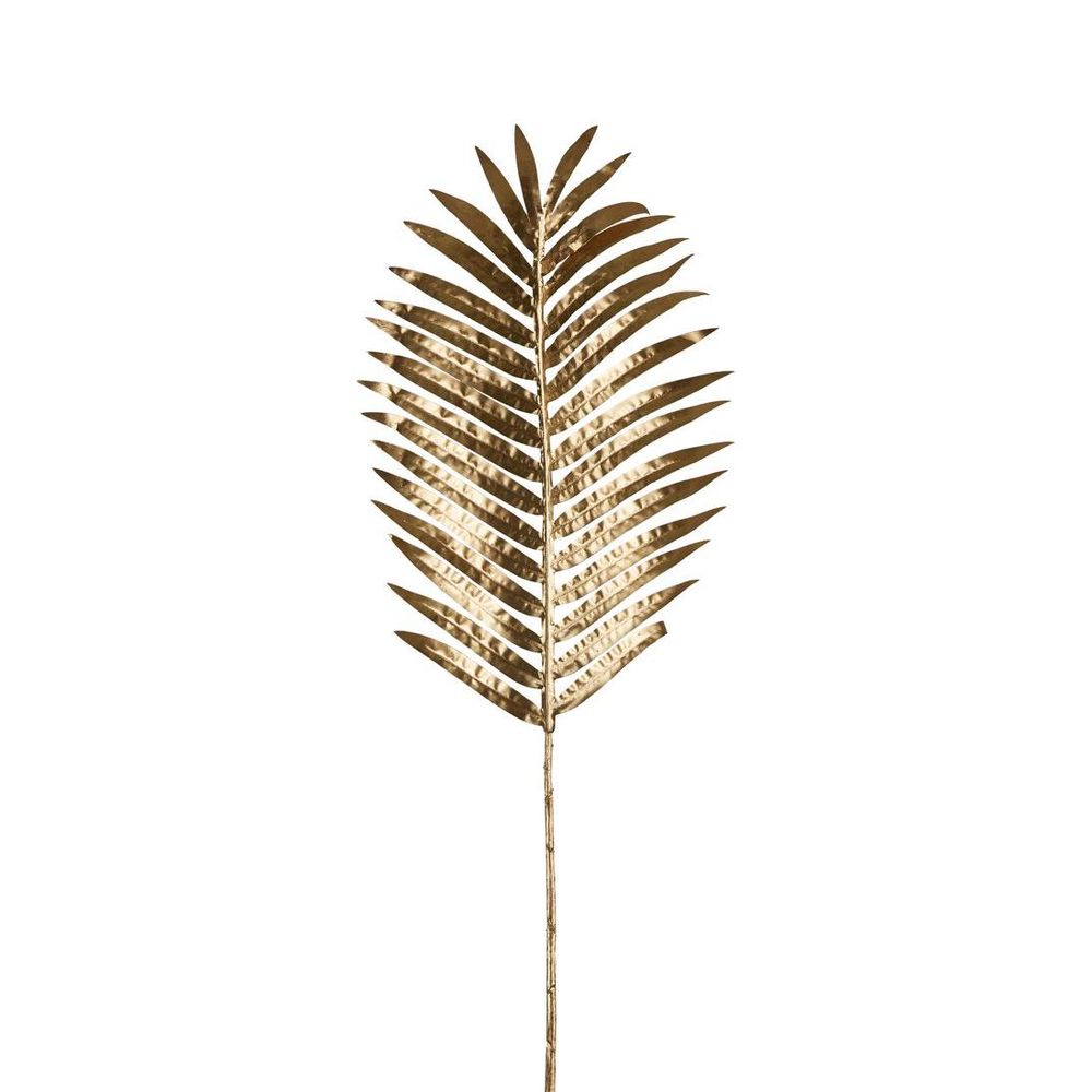Golden Palm Leaf Single