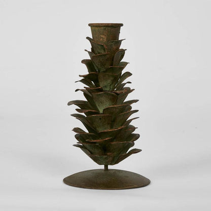 Pinecone Candle Stand Sml