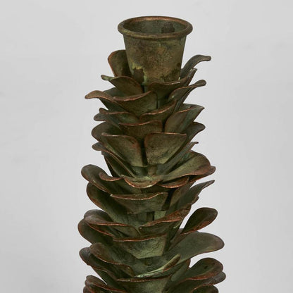 Pinecone Candle Stand Lge