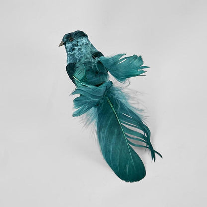 Delicia Clip On Bird Blue (Set Of 6)