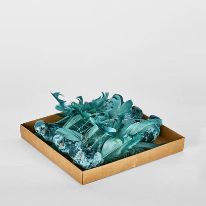 Delicia Clip On Bird Blue (Set Of 6)