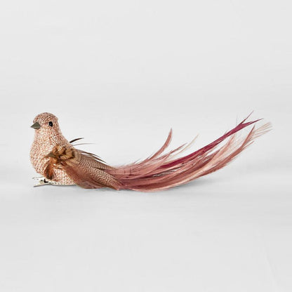Burle Clip On Bird Pink (Set Of 6)