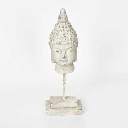 Cement Buddha On Stand