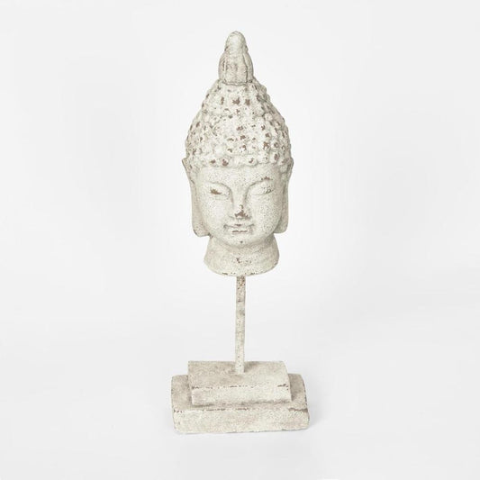 Cement Buddha On Stand