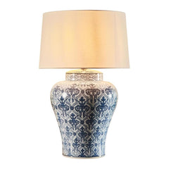 Churchill Ceramic Table Lamp Base Blue And White