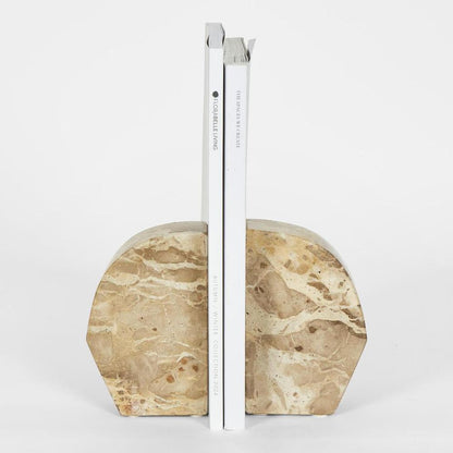 Bennet Marble Bookend Mocha
