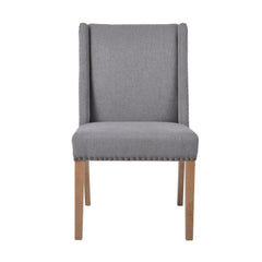Ithaca Grey Dining Chair W/Studs