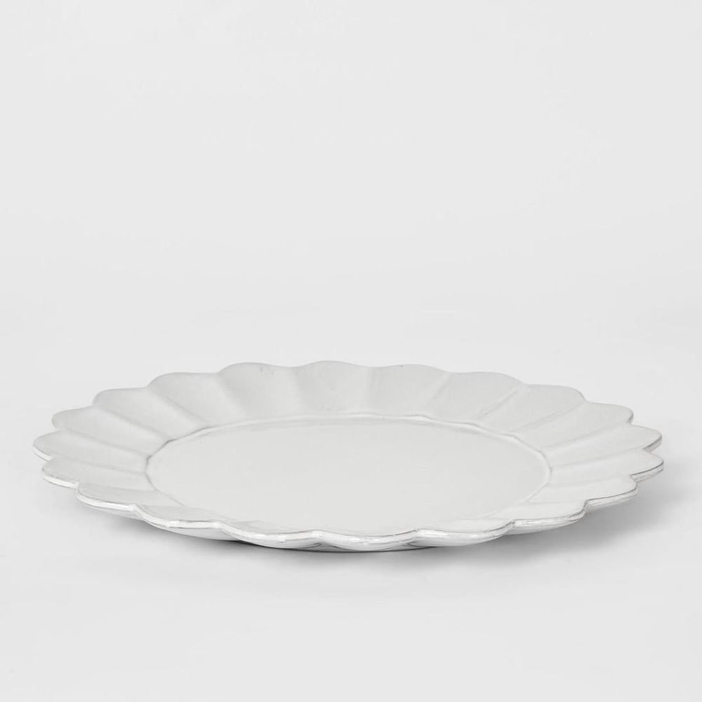 Scalloped Plate Large