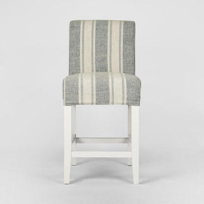 Ville Slip Cover Blue/White Stripe (Counter Stool)