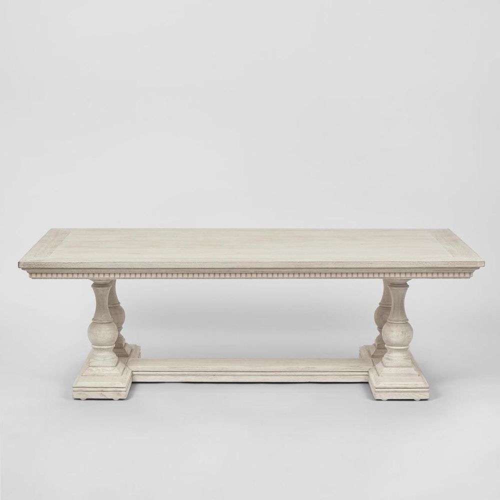 Ville Oak Coffee Table White