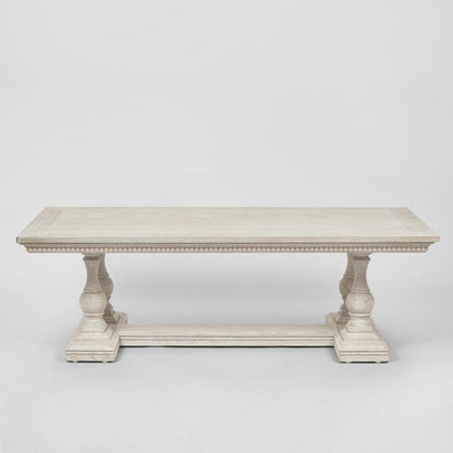 Ville Oak Coffee Table White
