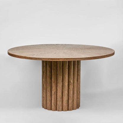 Sass Oak Dining Table Natural 140Cm
