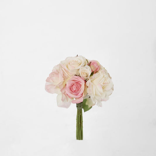 玫瑰混合花束23Cm 浅粉色