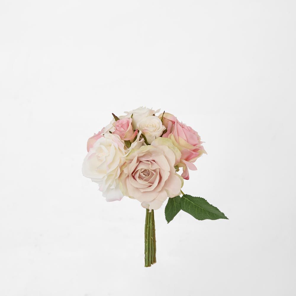 玫瑰混合花束23Cm 浅粉色