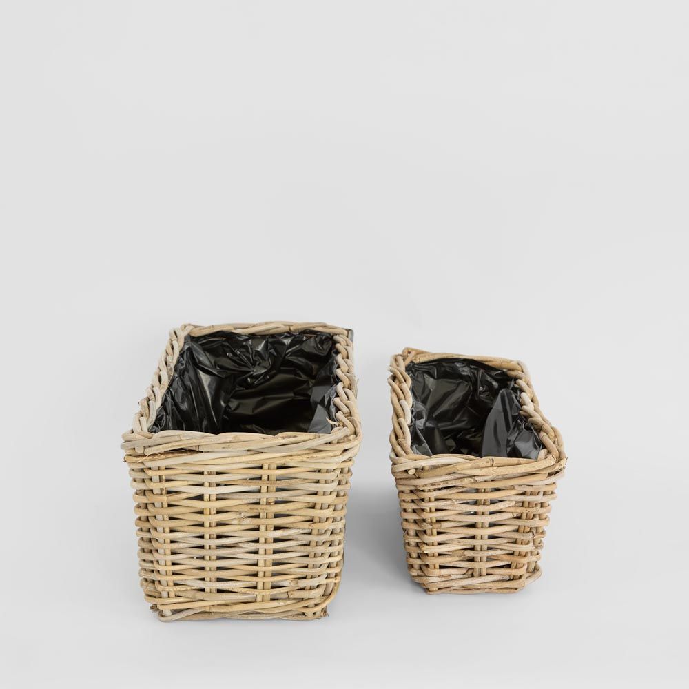 Luna Rectangular Basket Set2