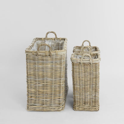 Luna Tall Basket Set 3