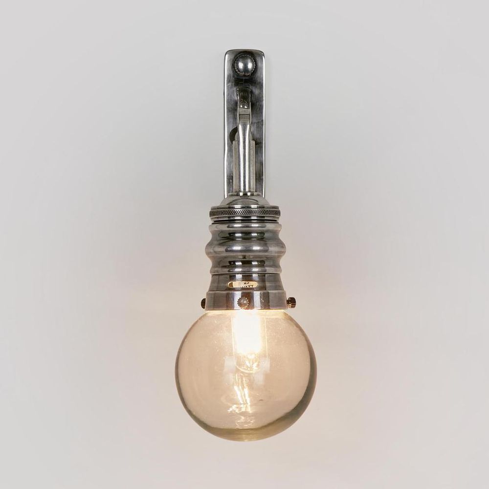 Carlton Outdoor Wall Light Silver
