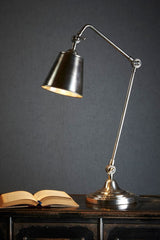 Cuba Table Lamp Antqiue Silver