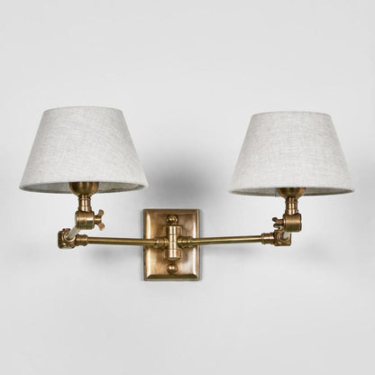 Worcester Wall Light Base Antique Brass