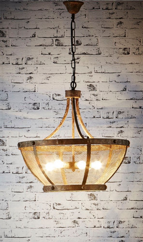 Saint Paul Ceiling Pendant Rust