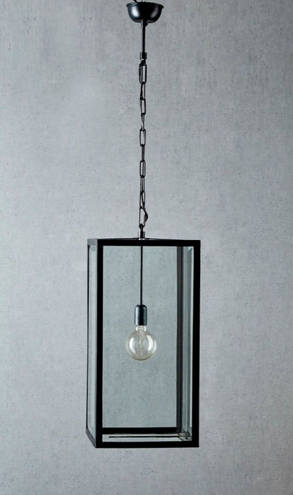 Archie Rose Ceiling Pendant Large Black