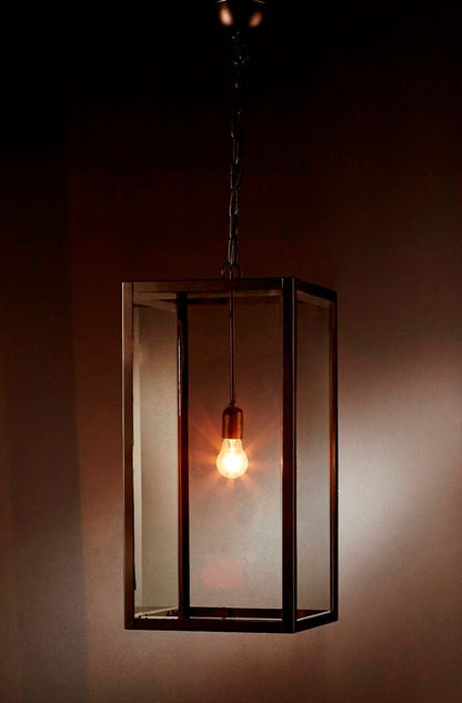 Archie Rose Ceiling Pendant Large Black