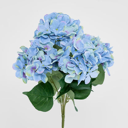 绣球花束带叶55Cm蓝色