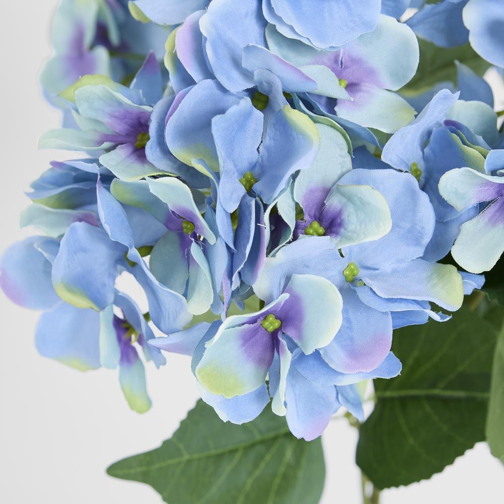 绣球花束带叶55Cm蓝色