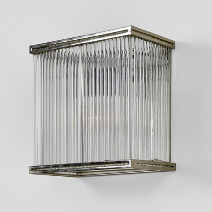 Verre 矩形壁灯 银色